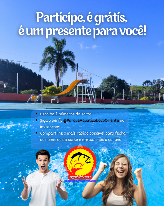 Sorteio de 5 ingressos